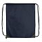 Рюкзак мешок с укреплёнными уголками BY DAY, темно-синий, 35*41 см, полиэстер 210D с логотипом в Нефтекамске заказать по выгодной цене в кибермаркете AvroraStore