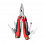 Многофункциональный инструмент Берлин - Красный PP с логотипом в Нефтекамске заказать по выгодной цене в кибермаркете AvroraStore