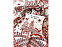 Платок «Мезенская роспись» с логотипом в Нефтекамске заказать по выгодной цене в кибермаркете AvroraStore