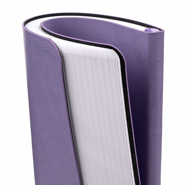 Блокнот Blank, фиолетовый с логотипом в Нефтекамске заказать по выгодной цене в кибермаркете AvroraStore