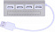 USB хаб на 4 порта с логотипом в Нефтекамске заказать по выгодной цене в кибермаркете AvroraStore