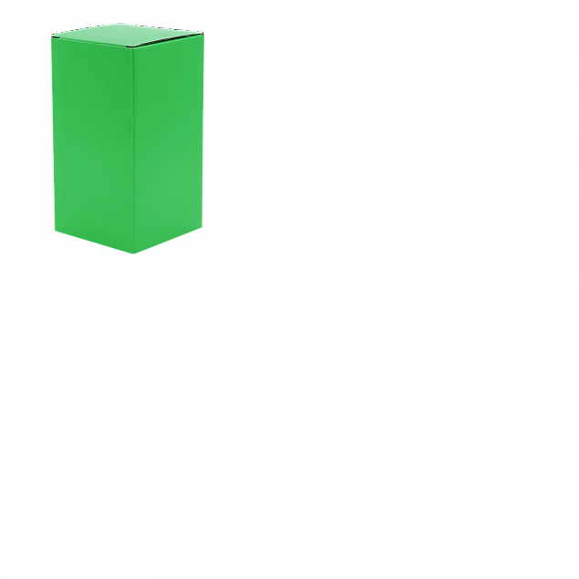 Коробка глянцевая для термокружки Surprise, зеленый с логотипом в Нефтекамске заказать по выгодной цене в кибермаркете AvroraStore