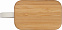 Наушники-вкладыши в коробке из бамбука с логотипом в Нефтекамске заказать по выгодной цене в кибермаркете AvroraStore