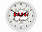 Часы настенные разборные «Idea» с логотипом в Нефтекамске заказать по выгодной цене в кибермаркете AvroraStore