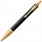 Ручка шариковая Parker IM Premium Black/Gold GT с логотипом в Нефтекамске заказать по выгодной цене в кибермаркете AvroraStore