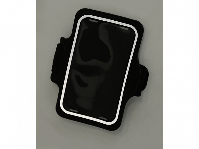Спортивный чехол на руку для телефона «Athlete» с логотипом в Нефтекамске заказать по выгодной цене в кибермаркете AvroraStore
