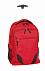Рюкзак на колесиках TRAILER, красный с логотипом в Нефтекамске заказать по выгодной цене в кибермаркете AvroraStore