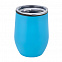 Термокружка Top, голубой полуматовый с логотипом в Нефтекамске заказать по выгодной цене в кибермаркете AvroraStore