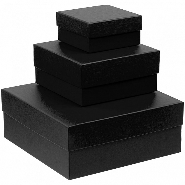 Коробка Emmet, большая, черная с логотипом в Нефтекамске заказать по выгодной цене в кибермаркете AvroraStore