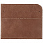 Чехол для карточек Apache, коричневый с логотипом в Нефтекамске заказать по выгодной цене в кибермаркете AvroraStore