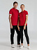 Рубашка поло женская ANTREVILLE, красная с логотипом в Нефтекамске заказать по выгодной цене в кибермаркете AvroraStore
