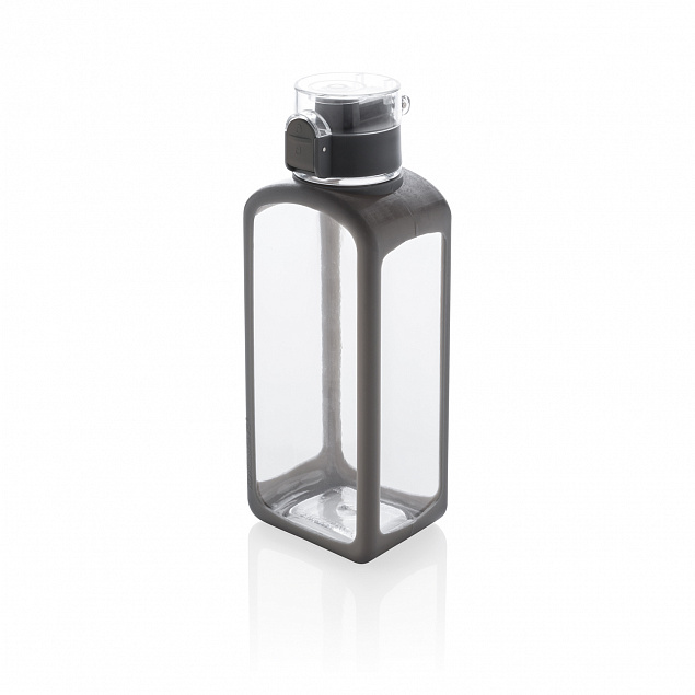Квадратная вакуумная бутылка для воды, белый с логотипом в Нефтекамске заказать по выгодной цене в кибермаркете AvroraStore