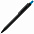 Ручка шариковая Chromatic, черная с зеленым с логотипом в Нефтекамске заказать по выгодной цене в кибермаркете AvroraStore