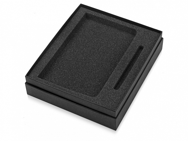 Коробка подарочная Smooth L для ручки и блокнота А5 с логотипом в Нефтекамске заказать по выгодной цене в кибермаркете AvroraStore