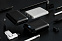 Внешний аккумулятор Uniscend Full Feel 10000 mAh с индикатором заряда, черный с логотипом в Нефтекамске заказать по выгодной цене в кибермаркете AvroraStore