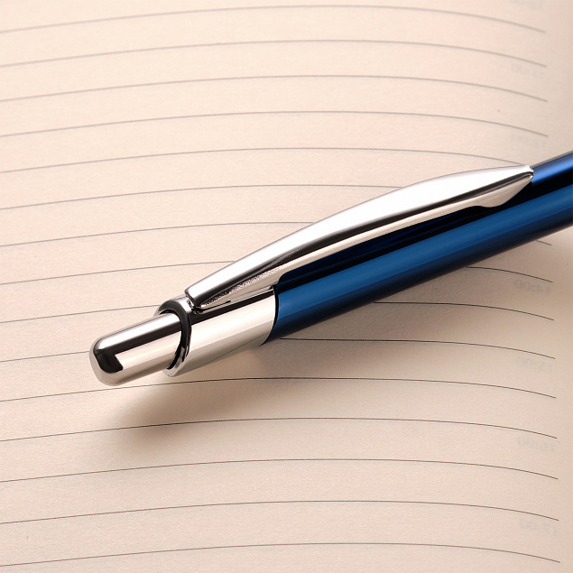 Шариковая ручка Portobello PROMO, синяя с логотипом в Нефтекамске заказать по выгодной цене в кибермаркете AvroraStore