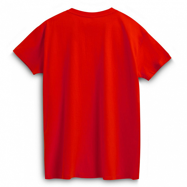 Футболка IMPERIAL 190, красная с логотипом в Нефтекамске заказать по выгодной цене в кибермаркете AvroraStore