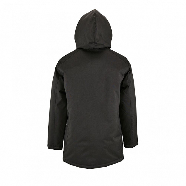 Куртка на стеганой подкладке ROBYN, черная с логотипом в Нефтекамске заказать по выгодной цене в кибермаркете AvroraStore