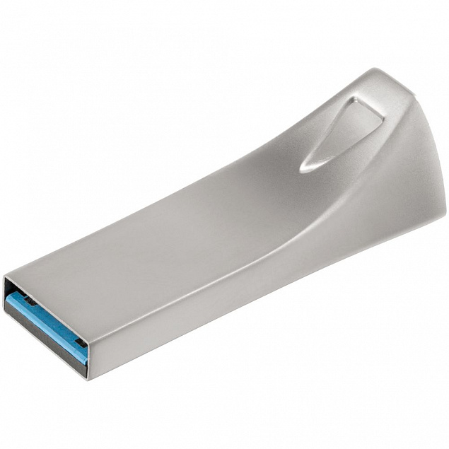 Флешка Ergo Style, USB 3.0, серебристая, 32 Гб с логотипом в Нефтекамске заказать по выгодной цене в кибермаркете AvroraStore