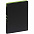 Ежедневник Flexpen Black, недатированный, черный с бирюзовым с логотипом в Нефтекамске заказать по выгодной цене в кибермаркете AvroraStore