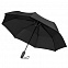 Складной зонт Magic с проявляющимся рисунком, черный с логотипом в Нефтекамске заказать по выгодной цене в кибермаркете AvroraStore