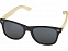 Sun Ray очки с бамбуковой оправой, черный с логотипом в Нефтекамске заказать по выгодной цене в кибермаркете AvroraStore