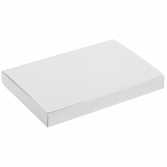 Коробка самосборная Flacky Slim, белая с логотипом в Нефтекамске заказать по выгодной цене в кибермаркете AvroraStore