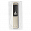 USB flash-карта LED с белой подсветкой (32Гб), серебристая, 6,6х1,2х0,45 см, металл с логотипом в Нефтекамске заказать по выгодной цене в кибермаркете AvroraStore
