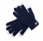 Перчатки сенсорные DESPIL, полиэстер RPET,темно-синие с логотипом в Нефтекамске заказать по выгодной цене в кибермаркете AvroraStore