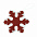 Украшение новогоднее СНЕЖИНКА с логотипом в Нефтекамске заказать по выгодной цене в кибермаркете AvroraStore