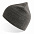 Шапка вязаная "SHINE" светоотражающая, черный, 50% переработанный полиэстер, 50% акрил  с логотипом в Нефтекамске заказать по выгодной цене в кибермаркете AvroraStore