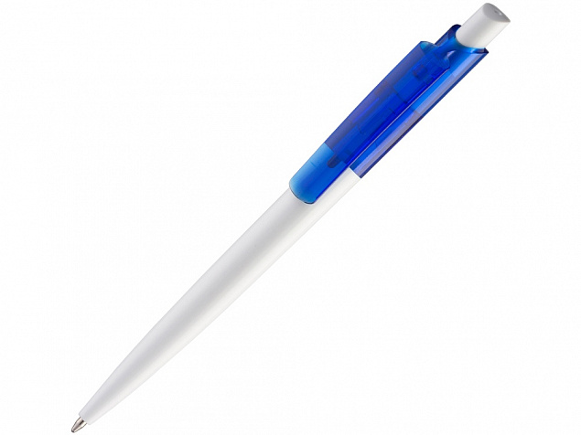 Ручка пластиковая шариковая Vini White Bis с логотипом в Нефтекамске заказать по выгодной цене в кибермаркете AvroraStore