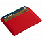 Чехол для карточек Dorset, красный с логотипом в Нефтекамске заказать по выгодной цене в кибермаркете AvroraStore