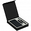 Коробка Rapture для аккумулятора 10000 мАч, флешки и ручки, черная с логотипом в Нефтекамске заказать по выгодной цене в кибермаркете AvroraStore