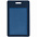 Чехол для пропуска Devon, голубой с логотипом в Нефтекамске заказать по выгодной цене в кибермаркете AvroraStore