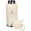 Термобутылка Fujisan XL, белая с логотипом в Нефтекамске заказать по выгодной цене в кибермаркете AvroraStore