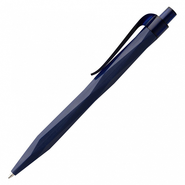 Ручка шариковая Prodir QS20 PMT-T, синяя с логотипом в Нефтекамске заказать по выгодной цене в кибермаркете AvroraStore