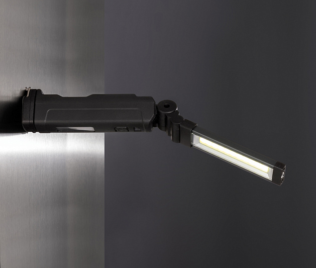 Большой фонарь Gear X из переработанного пластика RCS, COB и LED с логотипом в Нефтекамске заказать по выгодной цене в кибермаркете AvroraStore