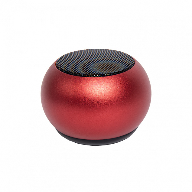 Портативная mini Bluetooth-колонка Sound Burger "Ellipse" красная с логотипом в Нефтекамске заказать по выгодной цене в кибермаркете AvroraStore