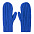 Варежки вязаные НАСВЯЗИ© полушерсть с логотипом в Нефтекамске заказать по выгодной цене в кибермаркете AvroraStore