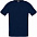 Футболка унисекс Sporty 140, темно-синяя с логотипом в Нефтекамске заказать по выгодной цене в кибермаркете AvroraStore