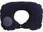 Подушка под шею с помпой Push, синий с логотипом в Нефтекамске заказать по выгодной цене в кибермаркете AvroraStore