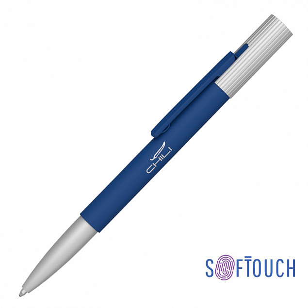 Ручка шариковая "Clas", покрытие soft touch с логотипом в Нефтекамске заказать по выгодной цене в кибермаркете AvroraStore