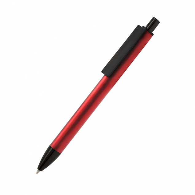 Ручка металлическая Buller - Красный PP с логотипом в Нефтекамске заказать по выгодной цене в кибермаркете AvroraStore