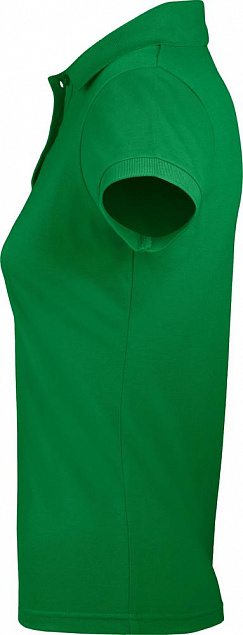 Рубашка поло женская PRIME WOMEN 200 ярко-зеленая с логотипом в Нефтекамске заказать по выгодной цене в кибермаркете AvroraStore
