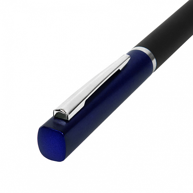 Ручка шариковая M1, пластик, металл, покрытие soft touch с логотипом в Нефтекамске заказать по выгодной цене в кибермаркете AvroraStore