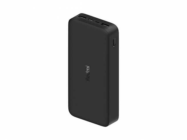 Аккумулятор внешний 20000mAh Redmi 18W Fast Charge Power Bank Black PB200LZM (VXN4304GL) с логотипом в Нефтекамске заказать по выгодной цене в кибермаркете AvroraStore