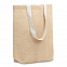 Джутовая сумка-шоппер Jeco с логотипом в Нефтекамске заказать по выгодной цене в кибермаркете AvroraStore