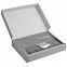 Плед Luxury, серый с логотипом в Нефтекамске заказать по выгодной цене в кибермаркете AvroraStore