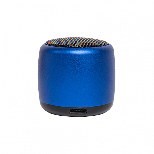 Портативная mini Bluetooth-колонка Sound Burger "Loto" синий с логотипом в Нефтекамске заказать по выгодной цене в кибермаркете AvroraStore